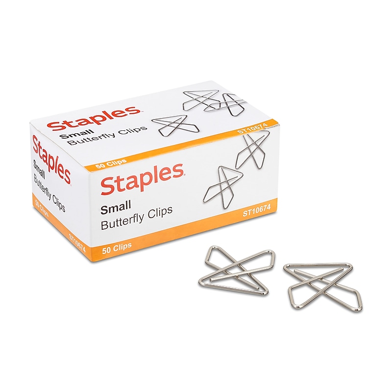 Staples® Ideal Paper Clips, Small, 50/Box (10674-CC) image 1