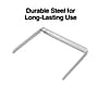 Staples® Prong Fastener Bases, 2 "W Capacity, Silver, 100/Pack (44410)~#|#~s1225529_sc7