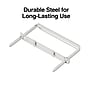 Staples® Premium Prong Fasteners, 2 "W Capacity, Silver, 50/Pack (44405)~#|#~s1225536_sc7