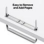 Staples® Prong Fasteners, 2 "W Capacity, Silver, 50/Pack (44408)~#|#~s1225538_sc7