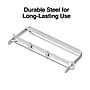 Staples® Prong Fasteners, 2 "W Capacity, Silver, 50/Pack (44408)~#|#~s1225539_sc7