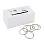Staples Book Rings, 1.5", Silver, 100/Pack (44416)~#|#~s1225558_sc7