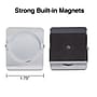 Staples Magnetic Clips, 1.75"W, Silver, 3/Pack (10596)~#|#~s1225658_sc7