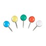 Staples® Non-Magnetic Round Head Pushpins, Assorted Colors, 50/Box (10559-CC)~#|#~s1225666_sc7