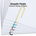 Staples Standard #1 Paper Clips, Assorted Colors, 1000/Pack (40636)