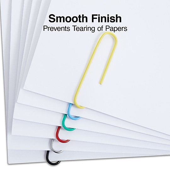 Staples #1 Paper Clips, Assorted Colors, 1000 Clips/Pack (ST40636/10590)~#|#~s1225687_sc7