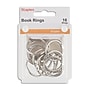 Staples Book Rings, 1", Silver, 16/Pack (32007)~#|#~s1225696_sc7
