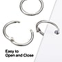 Staples Book Rings, 1", Silver, 16/Pack (32007)~#|#~s1225700_sc7