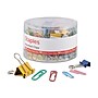 Staples Essentials Value Pack, 200 Assorted Clips (39251)~#|#~s1225742_sc7