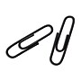 Staples® #1 Size Vinyl-Coated Paper Clips, Black, 100/Pack~#|#~s1225746_sc7