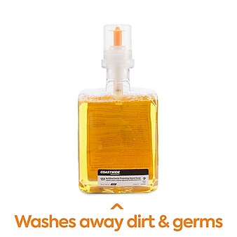 Coastwide Professional™ J-Series Antibacterial Foam Hand Soap, Citrus, 1200 mL, 2/Carton (CWJSR-CIT)