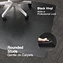 Staples® Carpet Chair Mat, 36" x 48'', Low-Pile, Black (26991)~#|#~s1225762_sc7