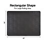 Staples® Carpet Chair Mat, 36" x 48'', Low-Pile, Black (26991)~#|#~s1225768_sc7