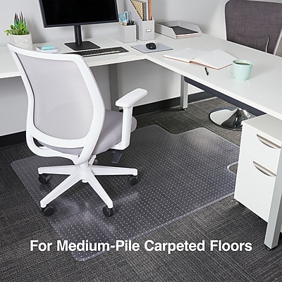 Staples Medium Pile Chair Mat Standard Lip 46″ X 60″ Sansujyuku sansujyuku.com