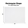 Staples Carpet Chair Mat, 36" x 48'', Flat-Pile, Clear (27013-US/CC)~#|#~s1225774_sc7