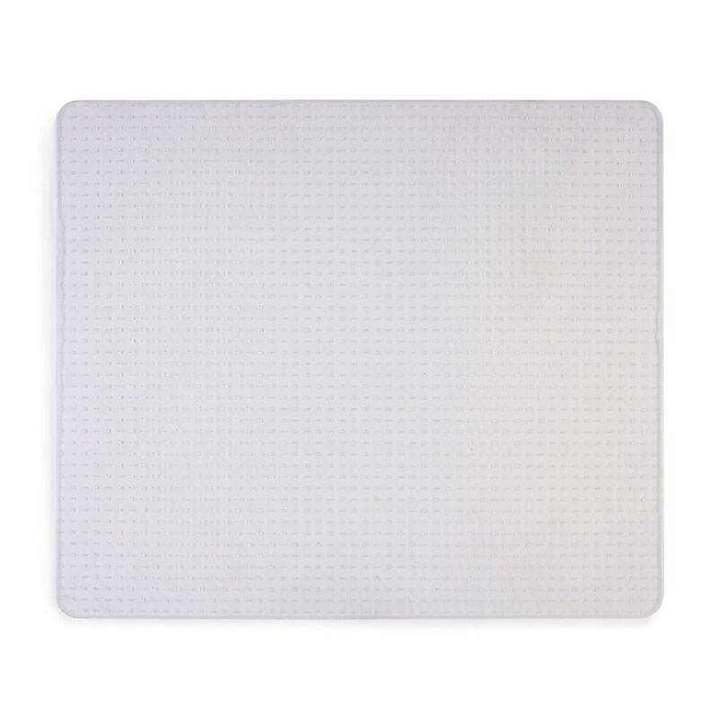 Staples Carpet Chair Mat, 45" x 53'', Low-Pile, Clear (27014-US/CC) image 1