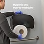 Coastwide Professional™ Twin Jumbo Roll Toilet Paper Dispenser, Black (CW60831)~#|#~s1225799_sc7