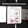 Coastwide Professional™ Manual Auto-Cut Hardwound Paper Towel Dispenser, Black (CW60832)~#|#~s1225803_sc7