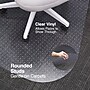 Staples® Carpet Chair Mat, Medium-Pile, Clear (28594)~#|#~s1225837_sc7