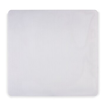 Staples 46" x 48'' Rectangular Medium Pile Carpet or Hard Floor Chair Mat, Vinyl (28816)