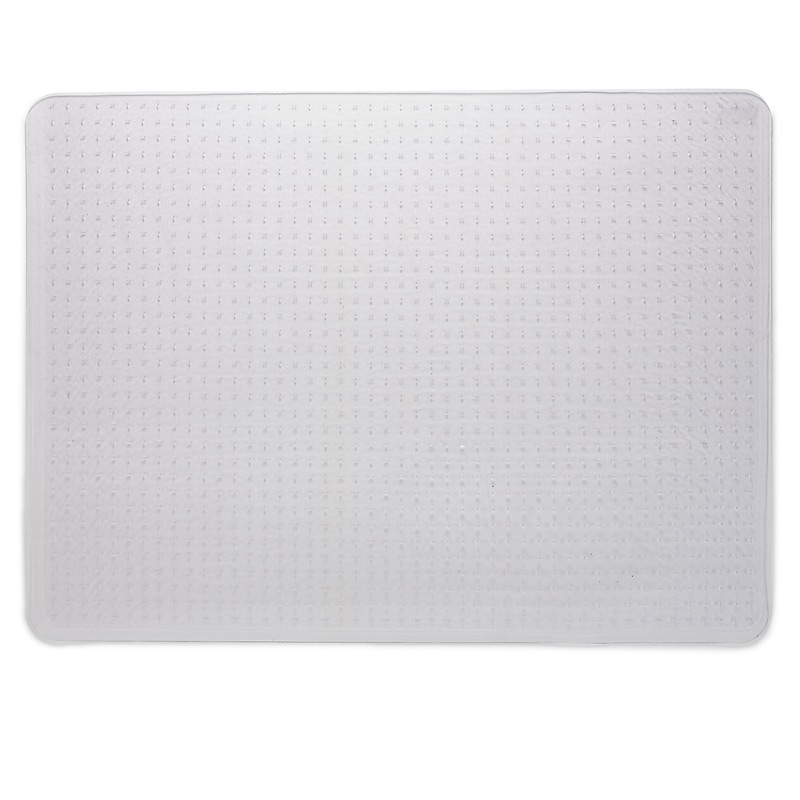 Staples Carpet Chair Mat, 36" x 48'', Low-Pile, Clear (28593) image 1
