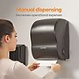 Coastwide Professional™ Manual Auto-Cut Hardwound Paper Towel Dispenser, Black (CW60832)~#|#~s1225869_sc7