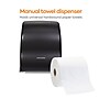 Coastwide Professional™ Manual Auto-Cut Hardwound Paper Towel Dispenser, Black (CW60832)~#|#~s1225871_sc7