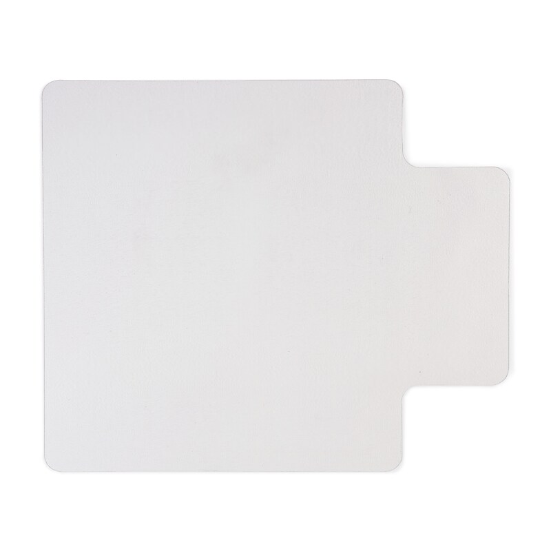 Staples Hard Floor Chair Mat with Lip, 45" x 53'', Clear (20231-CC) image 1