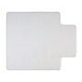 Staples Carpet Chair Mat with Lip, 45" x 53'', Flat-Pile, Clear (20239-CC)~#|#~s1225894_sc7