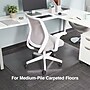 Staples Carpet Chair Mat, 46" x 60'', Medium-Pile, Clear (20235-CC)~#|#~s1225920_sc7