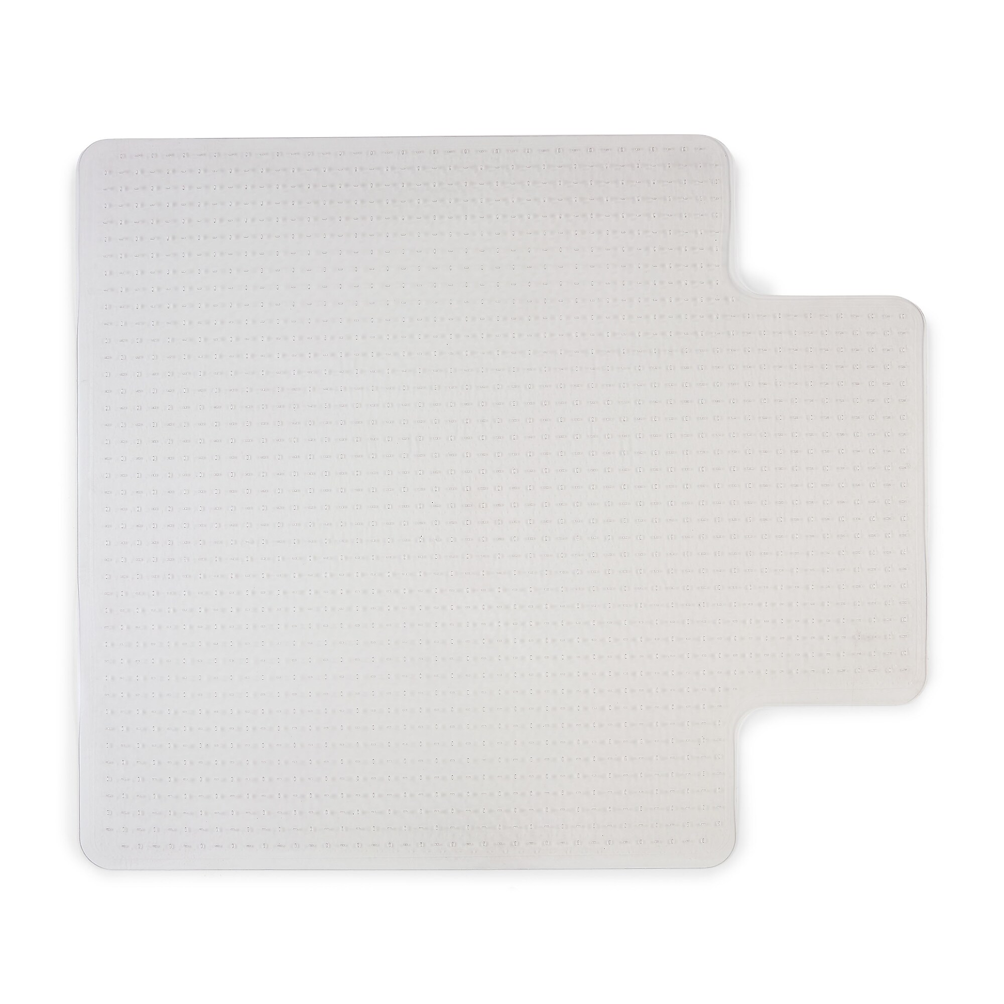 Staples Carpet Chair Mat with Lip, 45″ x 53”, Medium-Pile, Clear (20236-CC) Sansujyuku sansujyuku.com