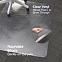 Staples Carpet Chair Mat, 46" x 60'', Medium-Pile, Clear (20235-CC)~#|#~s1225930_sc7