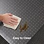 Staples Carpet Chair Mat with Lip, 36" x 48'', Flat-Pile, Clear (ST17346)~#|#~s1225946_sc7