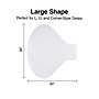 Staples® Carpet Chair Mat, Medium-Pile, Clear (20237-CC)~#|#~s1225948_sc7