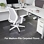 Staples Carpet Chair Mat with Lip, 36" x 48'', Medium-Pile, Clear (20238-CC)~#|#~s1225949_sc7