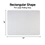 Staples Hard Floor Chair Mat, 46" x 60'', Clear (20230-CC)~#|#~s1225952_sc7