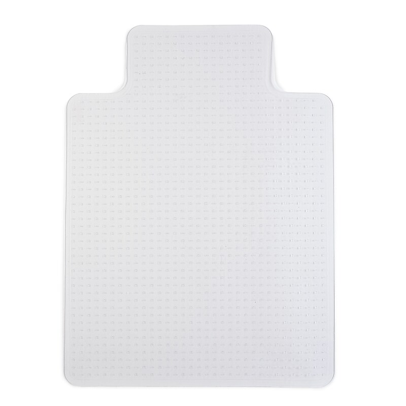 Staples Carpet Chair Mat with Lip, 36" x 48'', Medium-Pile, Clear (20238-CC) image 1