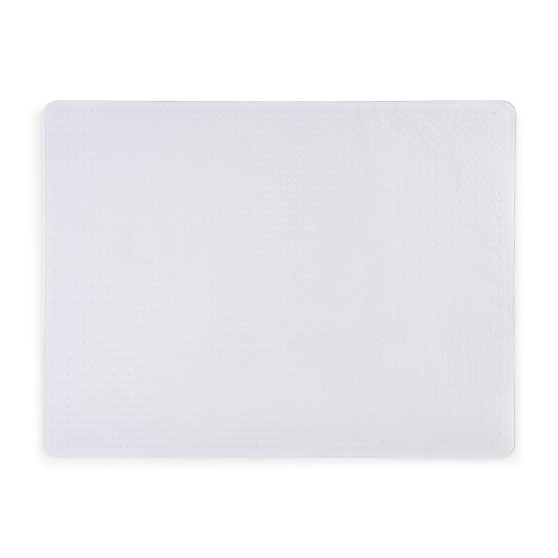 Staples Carpet Chair Mat, 46" x 60'', High-Pile, Clear (20361-CC) image 1