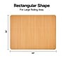 Staples® Hard Floor Chair Mat, 36" x 48'', Chestnut (23343)~#|#~s1225978_sc7
