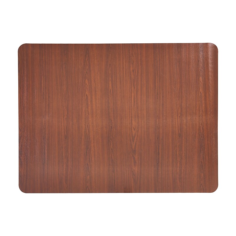 Staples Hard Floor Chair Mat, 36" x 48'', Cherry (23342) image 1
