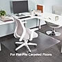 Staples Carpet Chair Mat, 46" x 60'', Flat-Pile, Clear (20233-CC)~#|#~s1225984_sc7