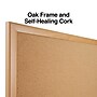 Staples Cork Bulletin Board, Oak Frame, 3'W x 2'H (28336-CC)~#|#~s1226102_sc7
