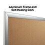 Staples Cork Bulletin Board, Aluminum Frame, 8'W x 4'H (28347-CC)~#|#~s1226128_sc7