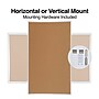 Staples Cork Bulletin Board, Aluminum Frame, 5'W x 3'H (28316-CC)~#|#~s1226132_sc7