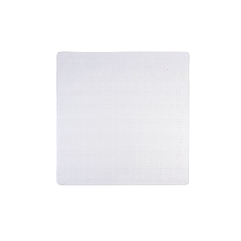 Staples® Carpet Chair Mat, 60" x 60", Designed for High-Pile Carpet, Clear (28590) image 1