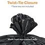 Coastwide Professional™ 40-45 Gallon Trash Bag, 40" x 46", Low Density, 1.8 mil, Black, 100 Bags/Box (CW18208)~#|#~s1226317_sc7