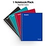 Staples® 1-Subject Professional Notebooks, 4.5" x 5.5", College Ruled, 200 Sheets, Assorted  (12891-CC)~#|#~s1226834_sc7