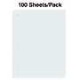 Staples Graph Ruled Filler Paper, 8.5" x 11", White, 100 Sheets/Pack (TR25139)~#|#~s1226850_sc7