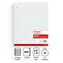 Staples® College Ruled Filler Paper, 8.5" x 11", White, 400 Sheets/Pack (ST27521D)~#|#~s1226853_sc7