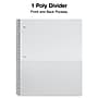 Staples Accel 1-Subject Notebooks, 8.5" x 11", Graph Ruled, 100 Sheets (ST25855D)~#|#~s1226877_sc7